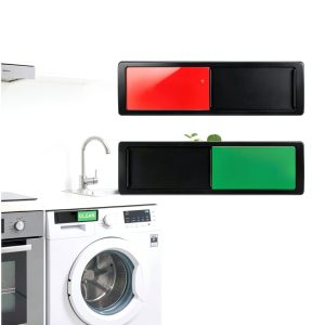 Dishwasher Magnet Clean Dirty Sign, Easy Push Shutter Design, Strong Magnet,Clear Indicator for Clean or Dirty Dishes,Black, Style1-0