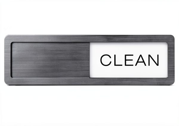 Dishwasher Magnet Sign Generic Black White 12x18 Symbol-1